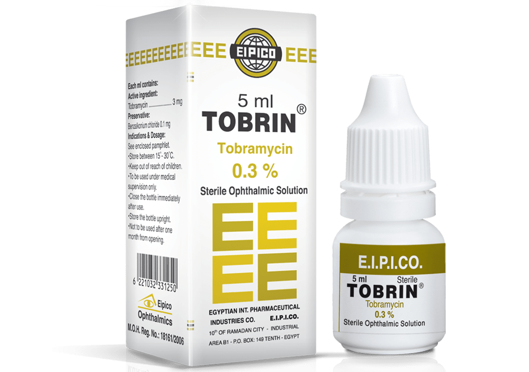 معلومات عن قطرة العين توبرين Tobrin وطريقة استخدامها