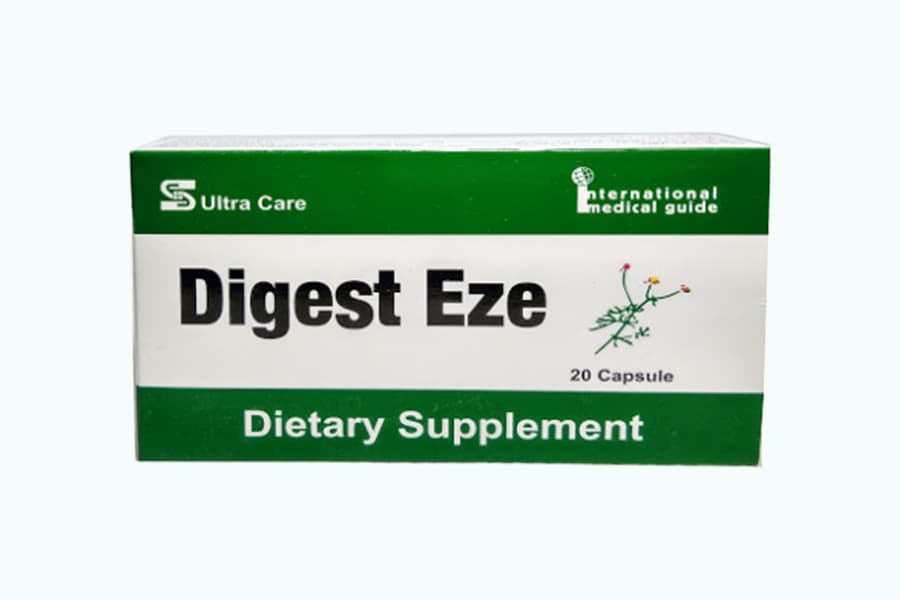 نشرة دايجست ايزي Digest Eze علاج مشاكل الهضم