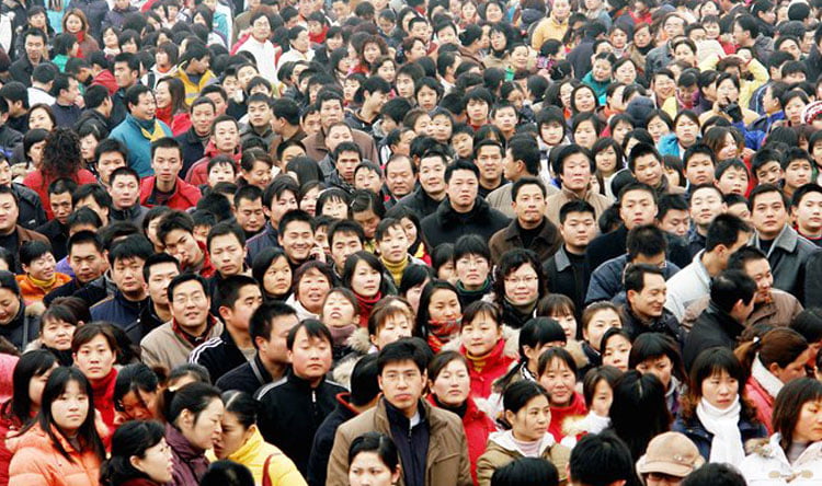 كم عدد سكان الصين 2021