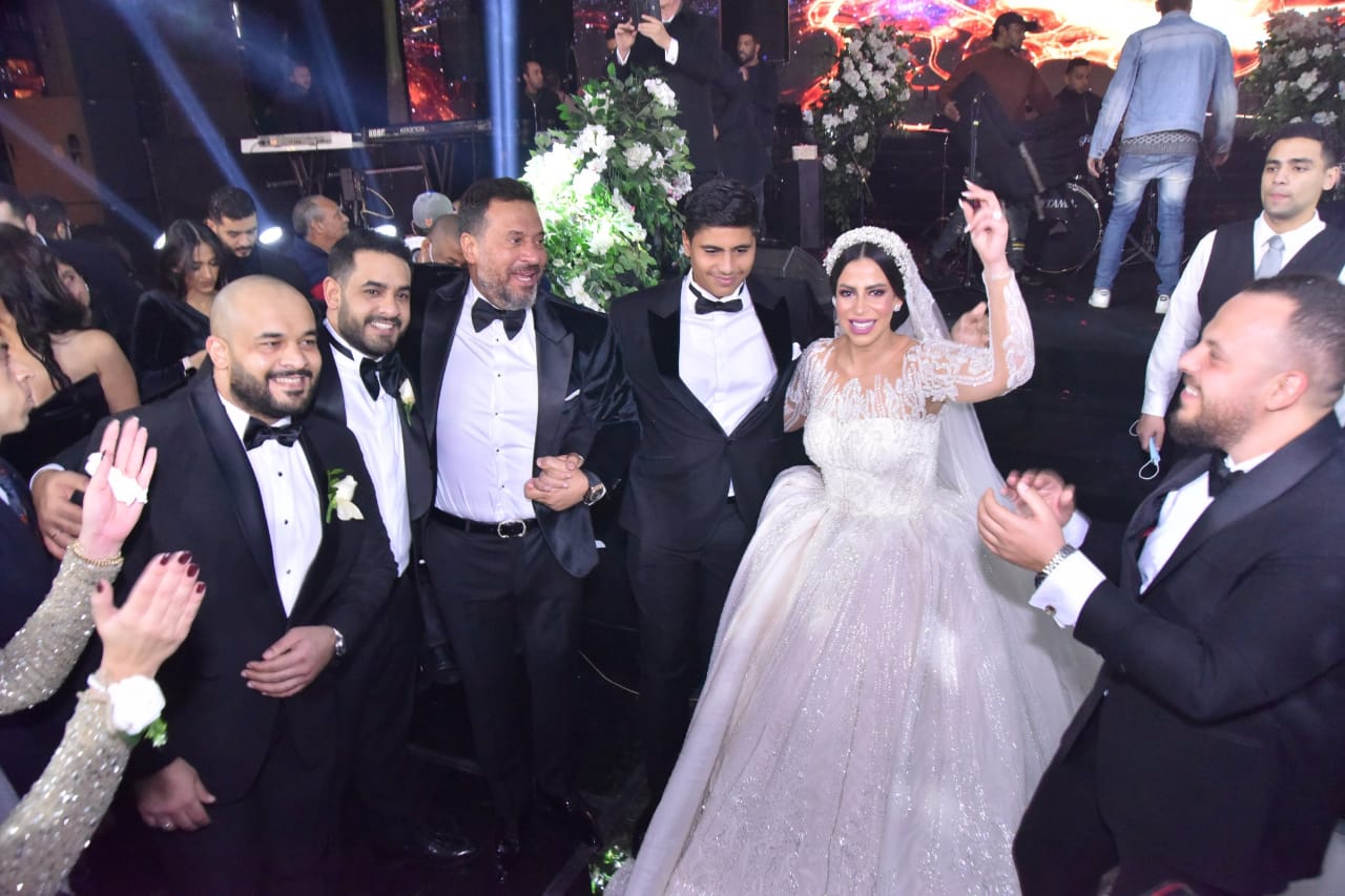 صور من حفل زفاف ابنة ماجد المصري بحضور عدد من الفنانين