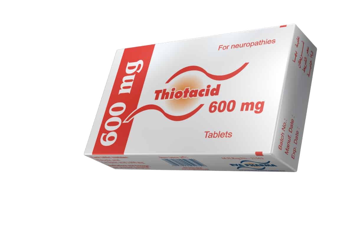 أقراص ثيوتاسيد thiotacid دواعي الاستعمال والآثار الجانبية للدواء