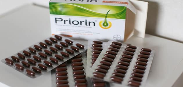حبوب برايورين (Priorin) دواعي الاستعمال والآثار الجانبية للدواء