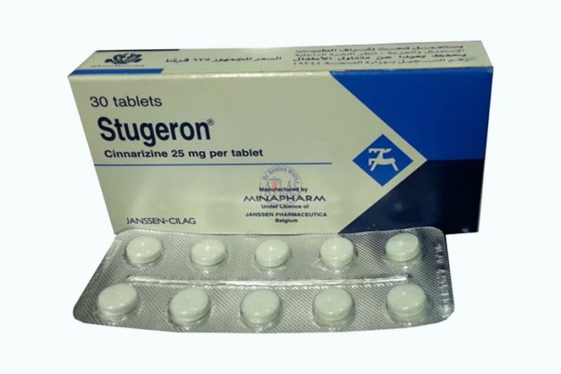 دواء ستوجيرون Stugeron دواعي الاستخدام والآثار الجانبية