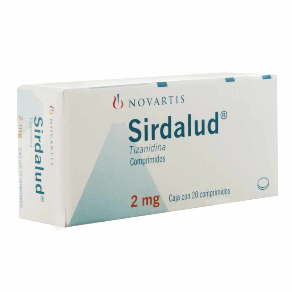 دواء سيردالود Sirdalud لعلاج التقلصات العضلية دواعي الاستعمال والآثار الجانبية للدواء