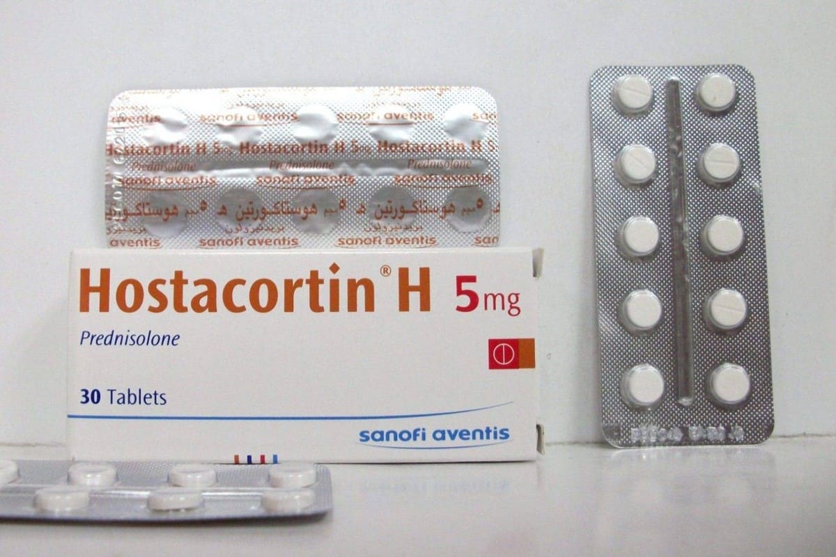 دواء هوستاكورتين Hostacortin دواعي الاستعمال والآثار الجانبية للدواء