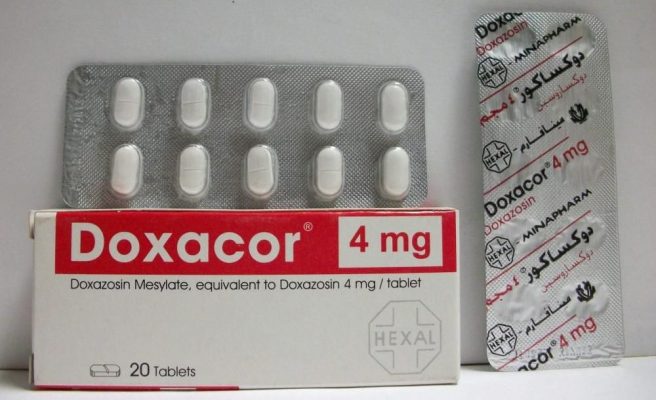 دواعي استعمال أقراص دوكسا كور Doxacor لعلاج تضخم البروستاتا