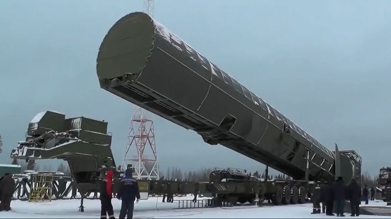 كم يدمر صاروخ الشيطان الروسي عند الانفجار