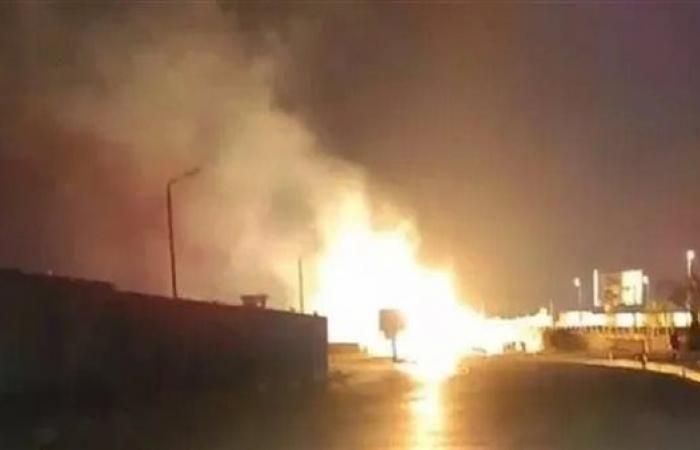 سبب انفجار خط غاز تحت كبري الجيش بمدينة نصر