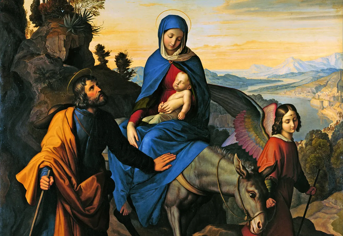 فترة حمل مريم العذراء